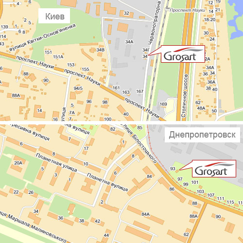 Контакты - Grosart